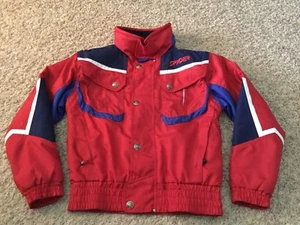 Spyder Winter Ski Jacket Vest with Thinsulate - Red - Kids tag=14 (3482) - Picture 1 of 9