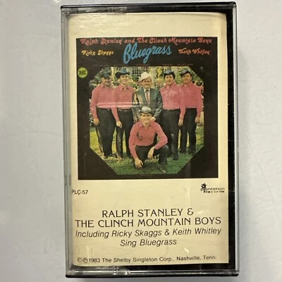 Ralph Stanley Clinch Mountain Boys Sing Bluegrass (Cassette) Foto 1 de 2