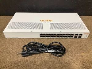 HPE Aruba Instant On 1930 24 port 10 100 1000 Switch JL682A#ABA ✅❤️️✅❤️️✅❤️️✅❤️ - Picture 1 of 8