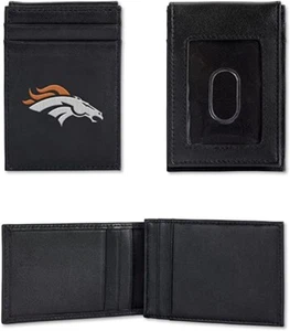 Denver Broncos NFL Embroidered Front Pocket Wallet - Picture 1 of 3