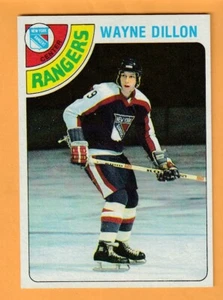 Wayne Dillon New York Rangers 1978-79 Topps #73 12F - Imagen 1 de 2
