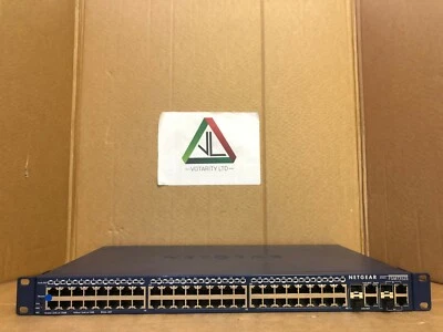 Netgear ProSafe FSM7352S 48-Port Fast Ethernet Managed Stackable Switch -Inc VAT - Image 1 of 4