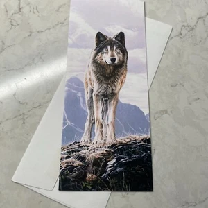 Defenders of Wildlife Wolf Any Occasion Blank Greetings Card - Picture 1 of 7