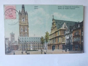 CPA 30 GAND - Beffroi et Théâtre Flamand - Imagen 1 de 2