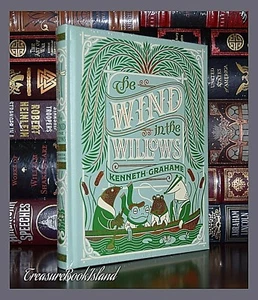 Wind in the Willows K. Grahame Illustrated New Leather Bound Collectible - Picture 1 of 8