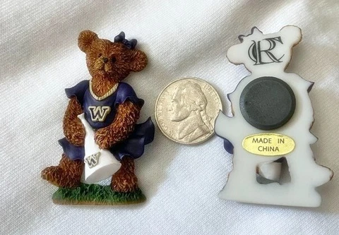 Washington Huskies Cheer Ridgewood Football Basketball Sports Magnet Set of 2 Cover