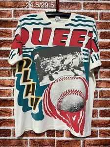 Squeeze Play Vintage Tshirt MLB AOP All Over Print Size XL - Picture 1 of 6
