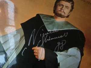 NICOLAI GHIAUROV VERDI DECCA SXL 6443 UK ORIGINAL AUTOGRAPH SIGNATURE SIGNED ! - Picture 1 of 2