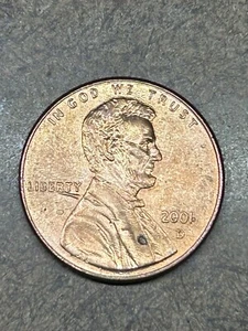 2001 D Linear Plating Blisters Penny - Picture 1 of 2