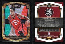 2015-16 Panini Select Premier Level Tri-Color Prizm DeMar DeRozan #172