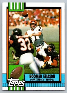 1990 Topps Football Card #270 Boomer Esiason Cincinnati Bengals Football Card - Picture 1 of 2