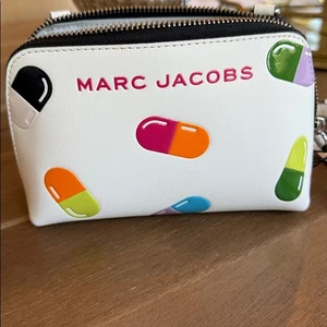 Marc Jacobs Vitamin Pill 3D Mini White Crossbody Bag Colorful Capsules Print New - Picture 1 of 10