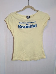 *Gebraucht* Vintage Junior L Rue 21 Hasse mich nicht, weil ich schön bin... - Bild 1 von 5