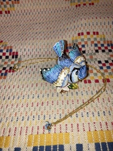 Kingspoint Designs Bluebird Trinket Box with Matching Necklace - Picture 1 of 16