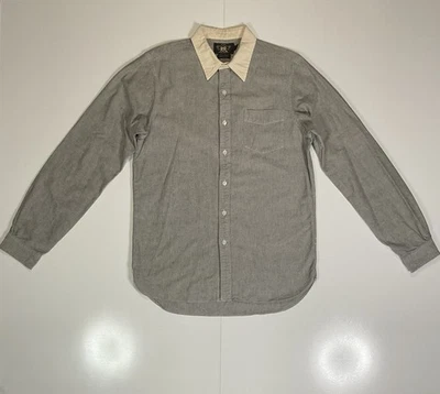 RRL Ralph Lauren Light Gray Selvedge Oxford Men’s Size Medium 100% Cotton - Image 1 of 4