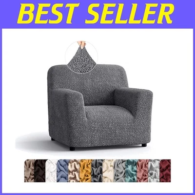 Protector de muebles de tela suave - Funda gris oscuro Foto 1 de 4