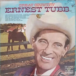 Ernest Tubb - Great Country Vinyl LP (1968 Vocalion VL 73877) - Picture 1 of 3
