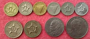 Karibik  Lot 10 verschiedene Münzen 1 Centavo-40 Centavos (1943-1963) - Bild 1 von 3