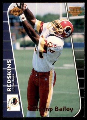 1999 Collector's Edge Triumph Champ Bailey Rookie Washington Redskins #T141 - Imagem 1 de 2