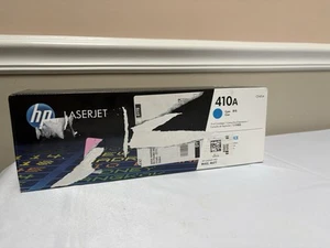Genuine OEM HP 410A Cyan CF411A CF251AM Toner Cartridge SEALED - Afbeelding 1 van 5