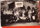 CARTOLINA SASSARI FP  VIAGGIATA 1933 CORSO DI COSTUMI  SARDEGNA FOTOGRAFICA RARA