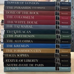 Lot of 15 Wonders of Man Newsweek Volume Book Set Vintage Hardcover All W/ DJ - Picture 1 of 15