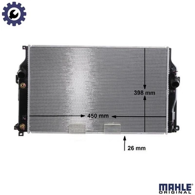 RADIATOR ENGINE COOLING CR 2271 000S FOR TOYOTA RAV/4/IV/SUV/III/VANGUARD 2.2L - Image 1 of 4