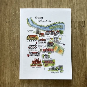 Bray, Berkshire 100 page ruled notebook journal - Picture 1 of 7