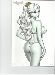 Lady Death Retribution #1  White Bikini Edition #55/100 - Picture 1 of 1