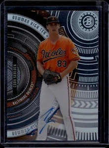 Bowman High Tek Cody Sedlock Auto Orioles 2017 - Imagen 1 de 2