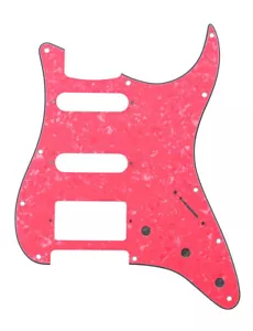 Golpeador de guitarra Strat Stratocaster HSS Humbucker placa para arañazos se adapta a Fender EE. UU. - Imagen 1 de 39