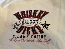 2 2XL Tshirts Whiskey Dick’s S Lake Tahoe & Jimmy Shine