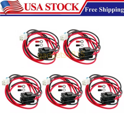 5 pezzi cavo di alimentazione 4 pin 12AWG per ICOM IC-7100 IC-7300 IC-7000 IC-7610 IC-F9511HT - Immagine 1 di 4
