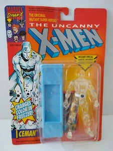 TOYBIZ 1992 X-MEN COLOUR CHANGE ICEMAN ACTION FIGURE - Picture 1 of 8