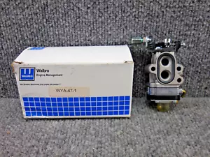 New Genuine Walbro WYA-47-1 Carburetor WYA-47 - Picture 1 of 7