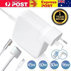 MacBook Charger Replacement Charging Cable Type C USB T L Tip Mac Book Air Pro - Picture 1 of 16