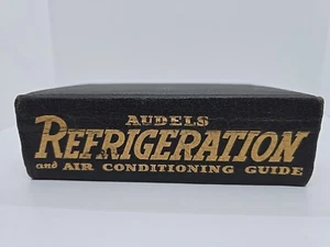 VTG 1944 Audels Refrigeration & Air Conditioning Guide Edwin P. Anderson 1944 - Picture 1 of 9