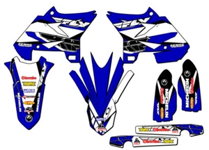 2008-2014 fits UFO RESTYLE YZ 250 2-STROKE 13 FLY Blue Senge Graphics Kit - Picture 1 of 10