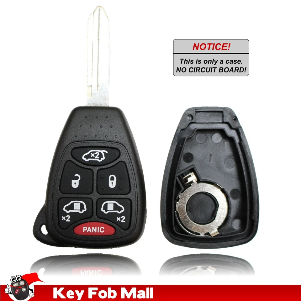 Nuevo estuche con carcasa remota para llavero para Chrysler Town & Country 2005 con 6 botones Foto 1 de 1