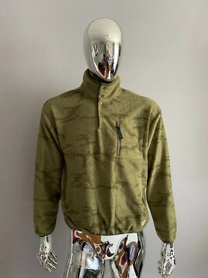 Brixton Khaki Olive Plush Long Sleeves Sweatshirt Size S - Image 1 of 4