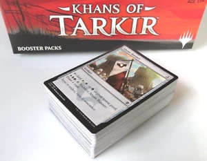 KHANS OF TARKIR ~ Complete 101 Card COMMON SET MtG treasure cruise backwater - Picture 1 of 3