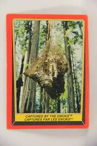 Star Wars ROTJ 1983 Trading Card #78 Captured By The Ewoks FR-ENG Canada L019015 - Picture 1 of 3