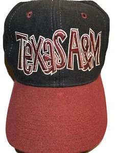 VTG TEXAS A&M TOW GRAFFITI FITTED (6 7/8) HAT RARE 90s TAMU AGGIES WOOL - Picture 1 of 7