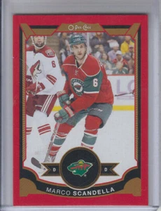 15/16 OPC Minnesota Wild Marco Scandella Red Redemption card #166 - Picture 1 of 2