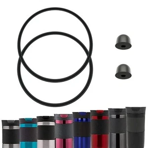 BOSORIO 2 Gaskets and 2 Stoppers Compatible with Contigo Snapseal Byron  - Picture 1 of 2