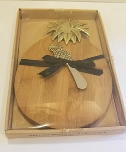 Charcuterie Board Boston Warehouse Pineapple shapped ***NEW - Picture 1 of 9