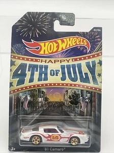 2013 Hot Wheels Happy 4th of July '81 Camaro 1:64 #2/6 Cs3 Flames #14 - Picture 1 of 8