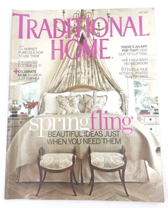 Traditional Home Magazine Enchanted Cottage Kitchen Purples Spring May 2010 - Imagen 1 de 5