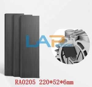 3pcs/Pack New For Carbon Vane Fits For Vacuum Pump RA0205 220*52*6mm - Picture 1 of 2