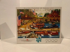 Charles Wysocki Lost in the Woodies 2000 Piezas Puzzle Buffalo Games - Imagen 1 de 1